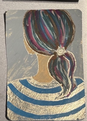 Original aceo colorful - original,