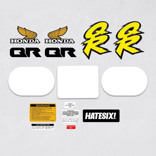 Sticker decal honda qr50r - sticker,
