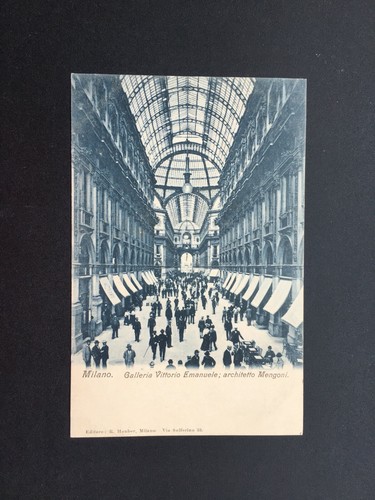 Carte postale ancienne italie - carte,