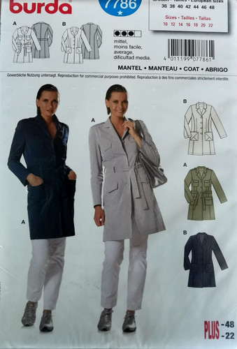 7786 patron burda creations - 7786,
