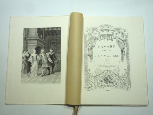 Livre relier molière - à,