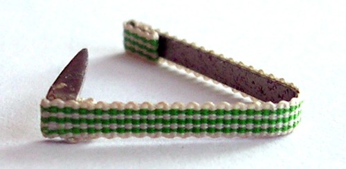 Rappel barrette fixe ruban - , de