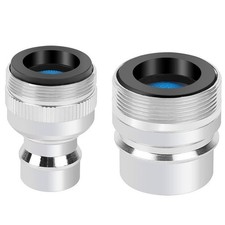 Kit Adaptateur Robinet Lave-vaisselle Compact Compatible avec Aérateurs Amovibl