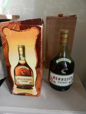 TRES RARE ANCIENNE BOUTEILLE DE VIEUX COGNAC HENNESSY BRAS D OR  ANNEES 1950