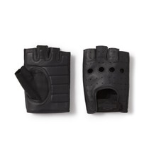 Gants De Moto En Cuir Sans