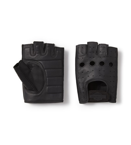 Gants moto cuir sans - gants, en