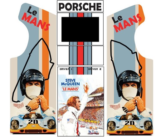 Stickers borne arcade - ,