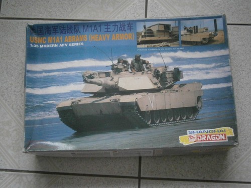 Maquette char m1a1 abram - char,