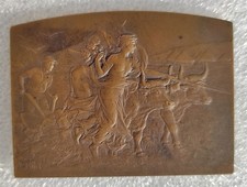 MEDAILLE AGRICULTURE LABOURAGE par Pillet