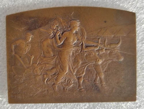 Medaille agriculture labourage - medaille,