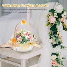 1pc mariage fleur panier fleur