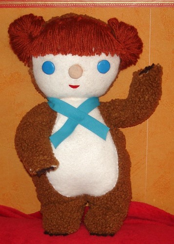 Peluche ours style colargol - style,