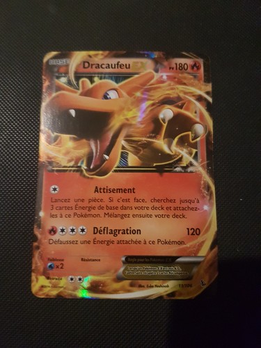 Carte pokémon dracaufeu ex - dracaufeu,