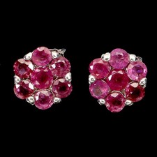 925 Argent Sterling Boucles