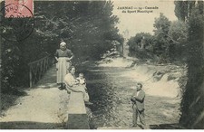 CHARENTE  JARNAC  cascade du