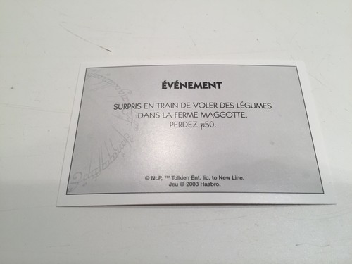 Carte événement surpris - carte,