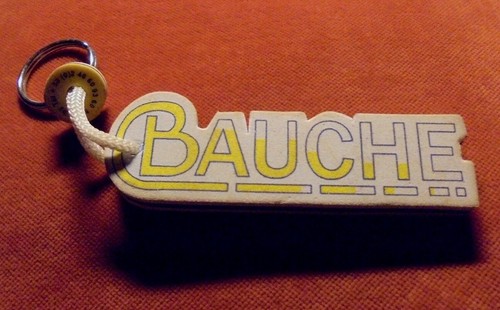 Porte clés mousse bauche - porte-clés,