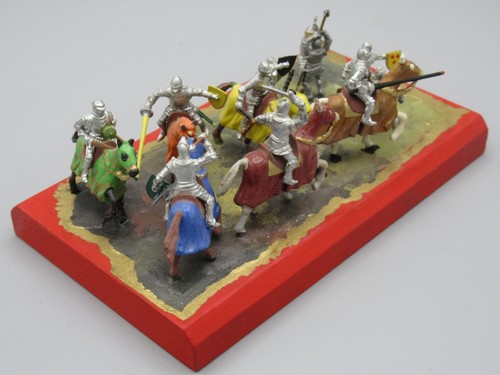 Diorama fait main - combat, de