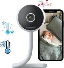 Babyphone Camera 2k, WiFi Camera Bebe, Alerte Pleur et Mouv, Alexa, Parinnov