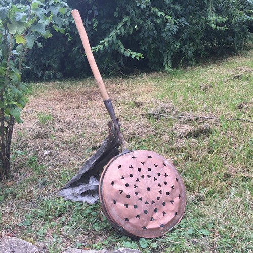 Ancienne bassinoire cuivre - ancienne, en