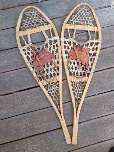 Ancienne paire raquettes - ancienne, de