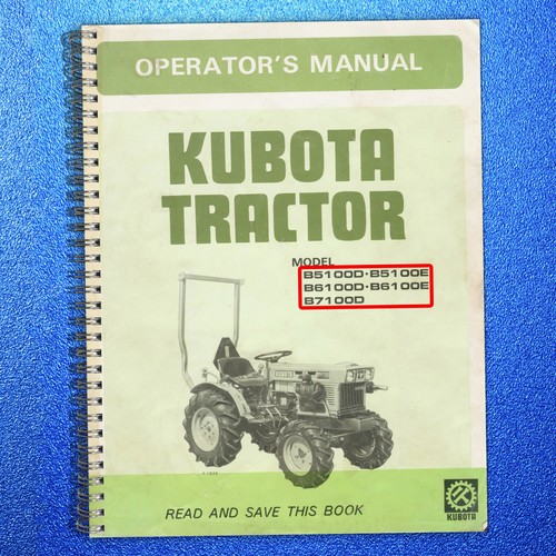 Kubota b5100d b5100e - kubota,