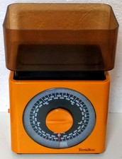 Ancienne Balance 5kg Vintage Terraillon Orange Année 70.