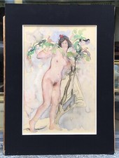 Aquarelle Odilon ROCHE