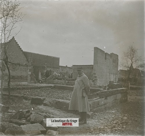 Ruines village guerre - ruines, village,