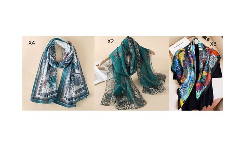 Lot revendeur foulards en - 9,