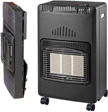 NIKLAS - Poele À Gaz Infrarouge 4200W Nova Chauffage D'Appoint Piezo Volume 120 