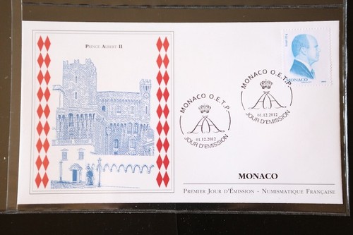 Enveloppe premier jour monaco - enveloppe,