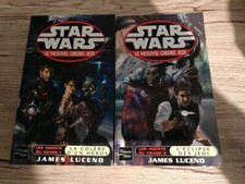 LIVRES FLEUVE NOIR STAR WARS LE NOUVEL ORDRE JEDI - LES AGENTS DU CHAOS 1 ET 2