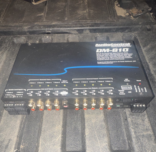 Audiocontrol 810 8x10 - audiocontrol, dm-810