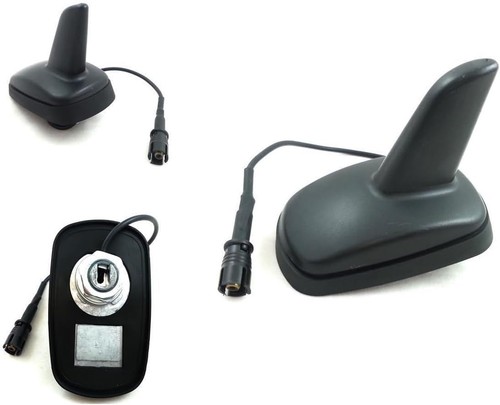 Noir antenne aileron - noir, requin