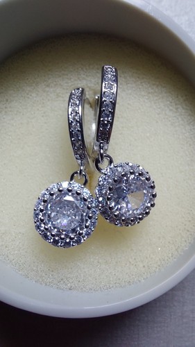 Petites créoles argent avec - argent,