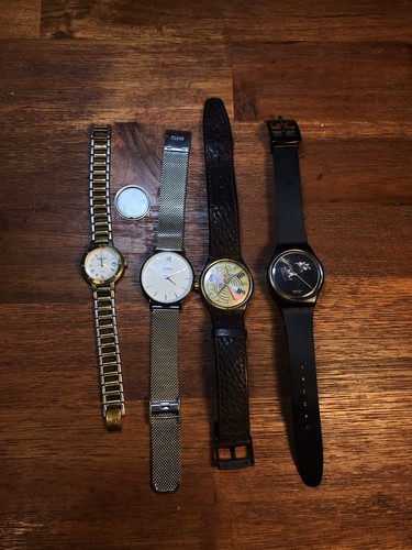 Lot watchs quartz swatch - lot,