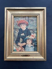 Cadre Reproduction Renoir Les Deux Sœurs Sur La Terrasse