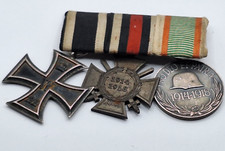 Médaille religieuse Hongrie Autriche FEK Croix de fer + fabricant DRGM