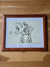 Lithographie Disney encadrée