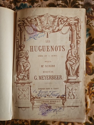 Les huguenots scribe ed - les,