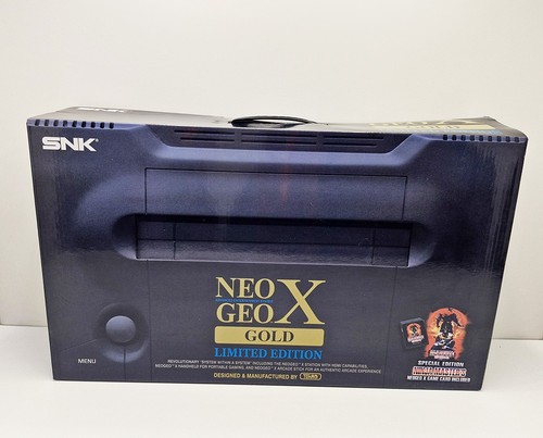 Console neo geo - console, gold