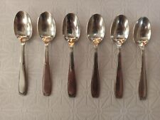 6 CUILLÈRES MOKA MÉTAL