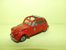 CITROEN 2CV POMPIERS DINKY