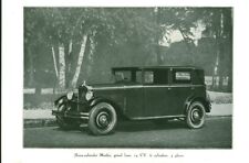 Publicité ancienne automobile