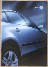 Rare Catalogue Volkswagen Passat (yc V6 4motion et TDI) France Juillet 99 - 36p