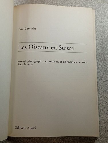 Les oiseaux suisse paul - oiseaux, en