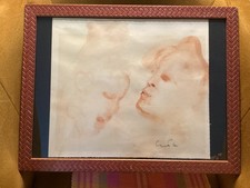 LEONOR FINI AQUARELLE ORIGINALE