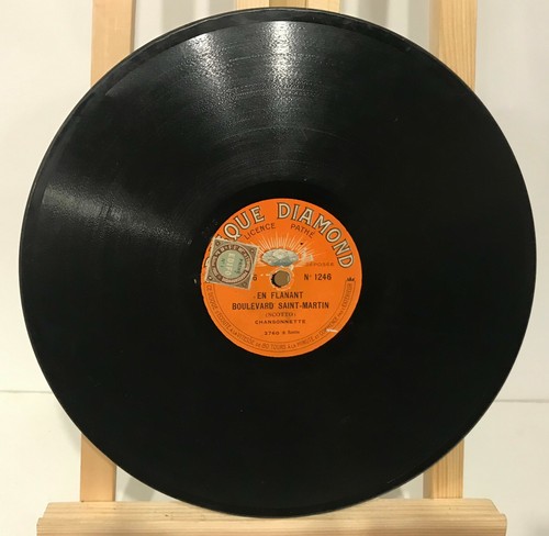 Ancien disque saphir - ancien,