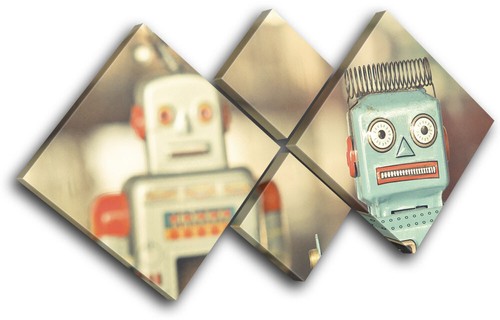 Robot vintage toy - vintage,